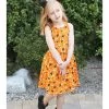 Retrolicious Pumpkins And Cats Glow In The Dark Kids' Dress -Fashion Apparel Big C Edit Front 25943.1665216819