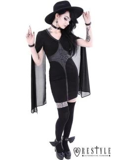 Restyle Cape Dress