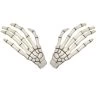 Kreepsville 666 Skeleton Bone Hand Hair Slides: White 2 Kreepsville 666 Skeleton Bone Hand Hair Slides: White -Fashion Apparel Big C Edit Front 26800.1564366070