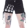 Heartless Moonchild Shorts -Fashion Apparel Big C Edit Front 27273.1600872592