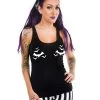 Too Fast Halloween Bats Racerback Tank Top 2 Too Fast Halloween Bats Racerback Tank Top -Fashion Apparel Big C Edit Front 31285.1636576170