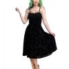 Collectif Matilde Make A Wish Swing Skirt -Fashion Apparel Big C Edit Front 31408.1576487629