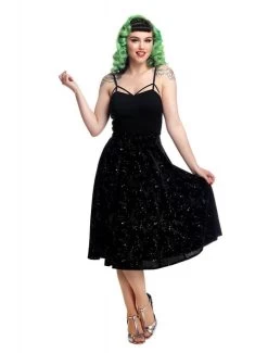 Collectif Matilde Make A Wish Swing Skirt