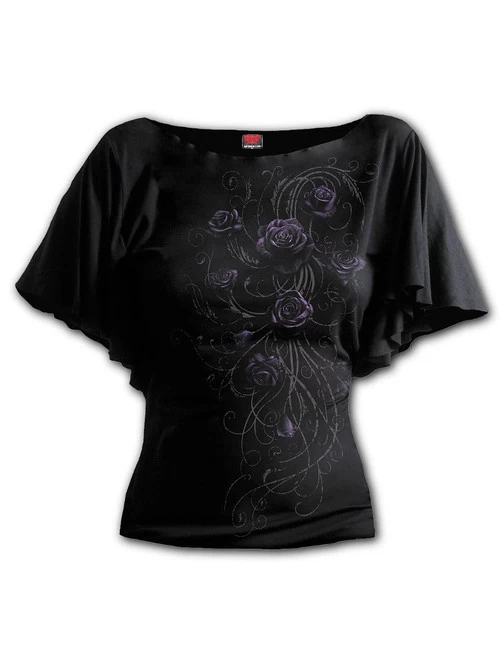Spiral Entwined Bat Sleeve Top 4 Spiral Entwined Bat Sleeve Top - Image 2