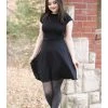 Retrolicious Bombshell Dress: Black - 3XL -Fashion Apparel Big C Edit Front 39934.1552540633
