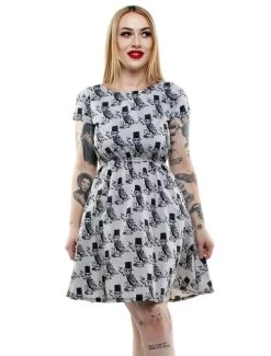 Lucky 13 Poe Skater Dress - Large And 2XL