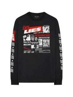 Guns N' Roses Long Sleeve Shirt:G N'R Lies