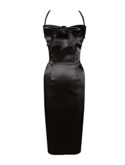 Lucky 13 Pucker Up Tie Front Dress - XL And 2XL -Fashion Apparel Big C Edit Front 44159.1718446824