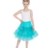 Hearts And Roses Kids' Petticoat: Blue -Fashion Apparel Big C Edit Front 44513.1570334007