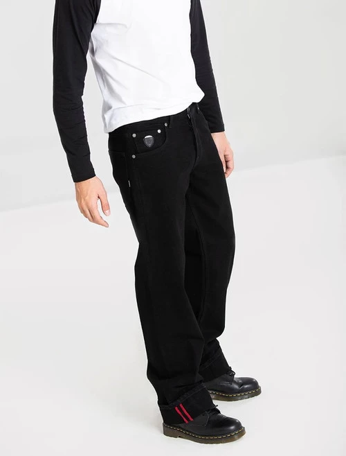 Chet Rock Loose Larry Jeans Black - 32" Leg / Regular 5 Chet Rock Loose Larry Jeans Black - 32" Leg / Regular - Image 3