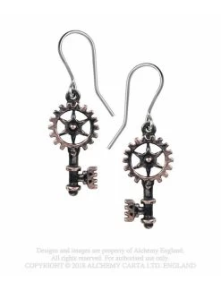 Alchemy Empire - Steampunk Clavitraction Earrings