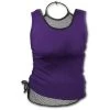 Spiral Purple 2 In 1 Mesh Neck Tank -Fashion Apparel Big C Edit Front 55217.1572944173