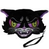 Kreepsville 666 Kattitude Plush Wristlet Purse -Fashion Apparel Big C Edit Front 60936.1714294322