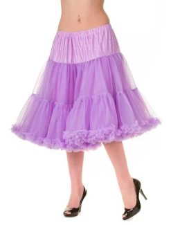 Banned Starlite 23" Petticoat: Lavender