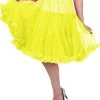Banned Starlite 23" Petticoat: Yellow -Fashion Apparel Big C Edit Front 65385.1556858480