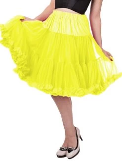 Banned Starlite 23" Petticoat: Yellow