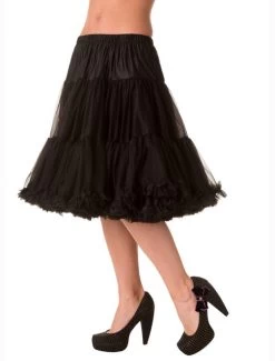 Banned Starlite 23" Petticoat: Black