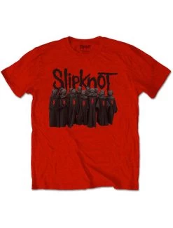 Slipknot Black Choir T-Shirt: Red - Small