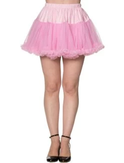 Banned Nomad Petticoat: Pink -Fashion Apparel Big C Edit Front 77856.1565506774