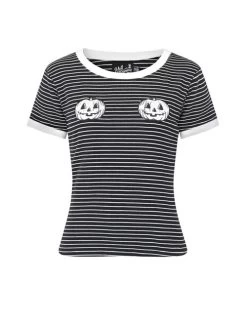 Hell Bunny Skelli Top - Small To 3XL