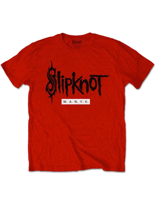 Slipknot We Are Not Your Kind T-Shirt: Red - Small And Medium 3 Slipknot We Are Not Your Kind T-Shirt: Red - Small And Medium