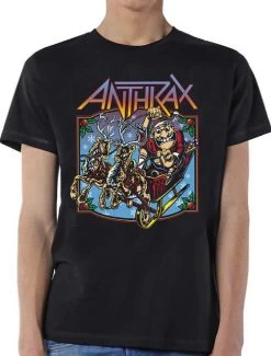 Anthrax Christmas Is Coming T-Shirt