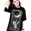 Restyle Oversized T-Shirt: Witches Chant -Fashion Apparel Big C Edit Front 94668.1673240183