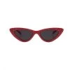 Collectif Lucille Cateye Sunglasses: Red -Fashion Apparel Big C Edit Front 97586.1566100170