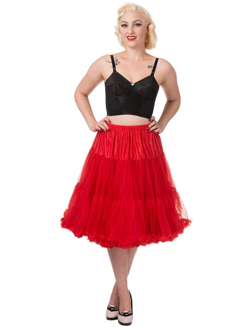 Banned Lifeforms 26" Petticoat: Red 4 Banned Lifeforms 26" Petticoat: Red - Image 2