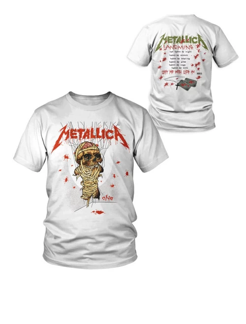Metallica One Landmine T-Shirt 3 Metallica One Landmine T-Shirt