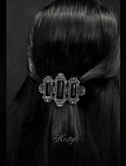 Restyle Vivian Hair Clip: Black -Fashion Apparel Big C Edit Hair 2 11863.1583228357