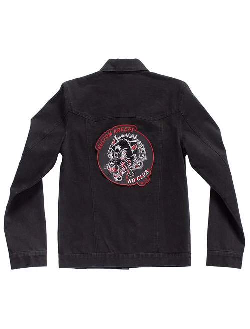 Kustom Kreeps No Club Oversized Patch 4 Kustom Kreeps No Club Oversized Patch - Image 2