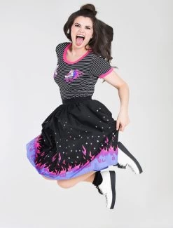 Hell Bunny Pinball 50's Skirt - XS And Small 11 Hell Bunny Pinball 50's Skirt - XS And Small -Fashion Apparel Big C Edit Jumping 26345.1610898758