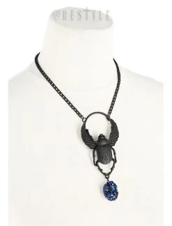 Restyle Scarab Necklace 9 Restyle Scarab Necklace -Fashion Apparel Big C Edit Mannequin Angled 45285.1593176649