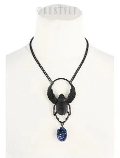 Restyle Scarab Necklace 8 Restyle Scarab Necklace -Fashion Apparel Big C Edit Mannequin 27723.1593176648