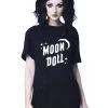 Rogue + Wolf Moon Doll Tee - XS To XL -Fashion Apparel Big C Edit Model 1 10510.1675804670