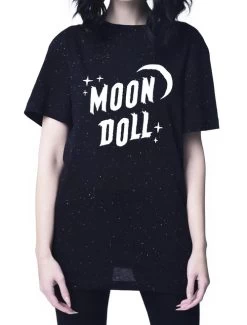 Rogue + Wolf Moon Doll Tee - XS To XL -Fashion Apparel Big C Edit Model 3 18587.1631854646