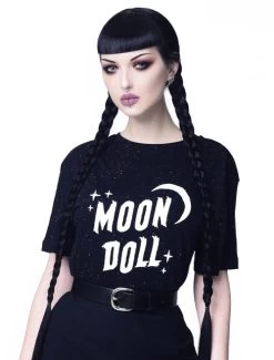 Rogue + Wolf Moon Doll Tee - XS To XL -Fashion Apparel Big C Edit Model 6 30077.1631854632