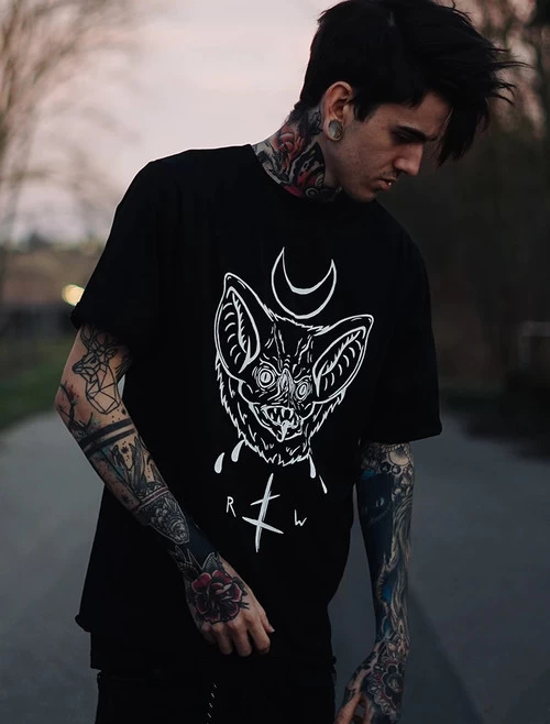 Rogue + Wolf Bat Face Tee - 2XL And 3XL 10 Rogue + Wolf Bat Face Tee - 2XL And 3XL - Image 8