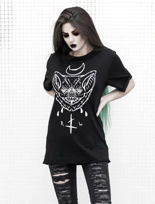 Rogue + Wolf Bat Face Tee - 2XL And 3XL 5 Rogue + Wolf Bat Face Tee - 2XL And 3XL - Image 3