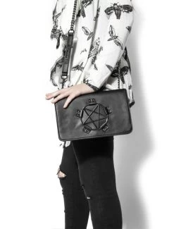 BlackCraft Cult Pentagram Crossbody Bag 8 BlackCraft Cult Pentagram Crossbody Bag -Fashion Apparel Big C Edit Model Side Closer0 51231.1604655205