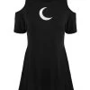 Restyle Mesh Tunic: Crescent Moon - XS To 4XL -Fashion Apparel Big C Edit No Model Front 71378.1707462976