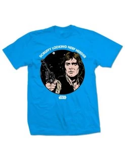 Star Wars Scruffy Looking Nerf Herder T-Shirt: Light Blue