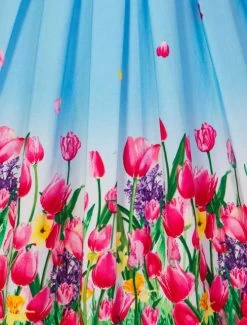 Hell Bunny Angelique 50's Skirt - Small -Fashion Apparel Big C Edit Pattern 76841.1564210377