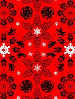 Kreepsville 666 Krampus Pencil Dress 7 Kreepsville 666 Krampus Pencil Dress -Fashion Apparel Big C Edit Pattern 82271.1562207659