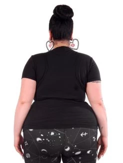 Too Fast I, Myself, Am Strange And Unusual Babydoll T-Shirt - Small To 3XL -Fashion Apparel Big C Edit Plus Size Back 45026.1638793158