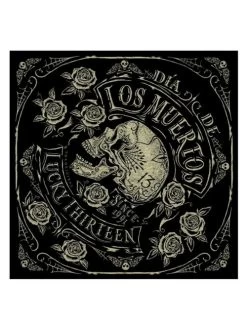 Lucky 13 Dead Skull Bandana