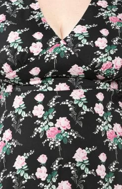 Hell Bunny Felicia Dress - Medium -Fashion Apparel Big C Edit SP Front Plus Close 54735.1592329222