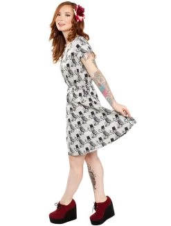 Lucky 13 Poe Skater Dress - Large And 2XL -Fashion Apparel Big C Edit Side 82878.1579596054