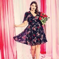 Hell Bunny Medusa Dress - Small 15 Hell Bunny Medusa Dress - Small -Fashion Apparel Big C Edit Stylised 93457.1611138571